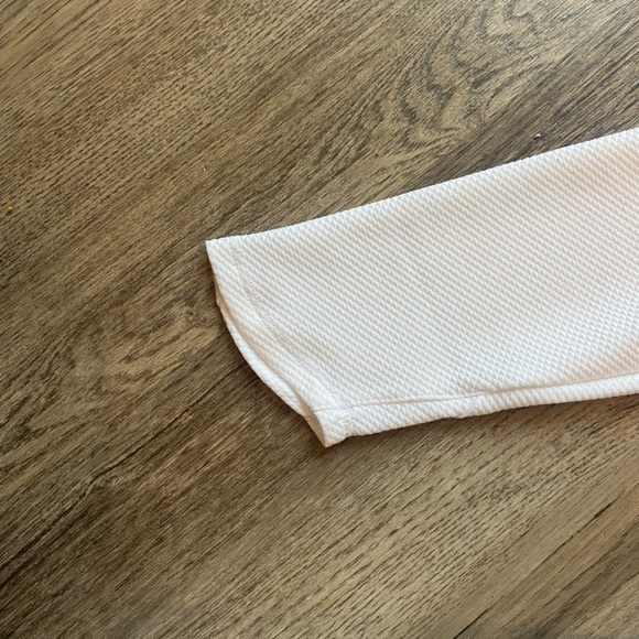 Nike Women's White Full-Zip Top - Picture 3 of 5